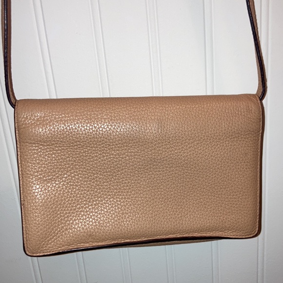 Coach vintage Anna fold over convertible crossbody in beige GVU some small stain - Picture 3 of 15